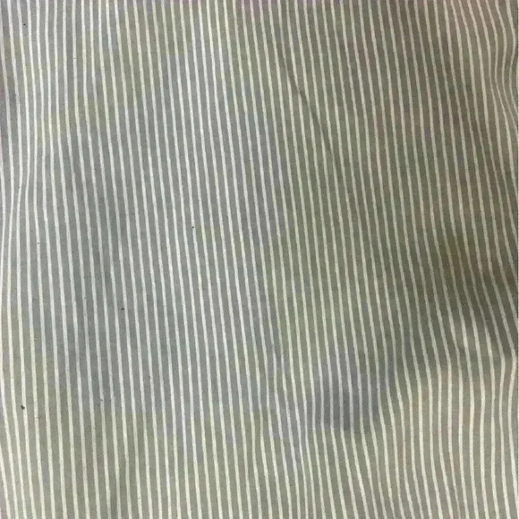 Onia Mens Swim Trunks Board Shorts Size 34 Calder 7.5” Light Grey White Stripe - Picture 11 of 11